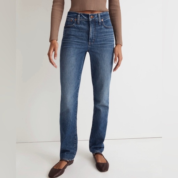 Madewell The Perfect Vintage Jean Decatur Wash Size 28 - Picture 1 of 10